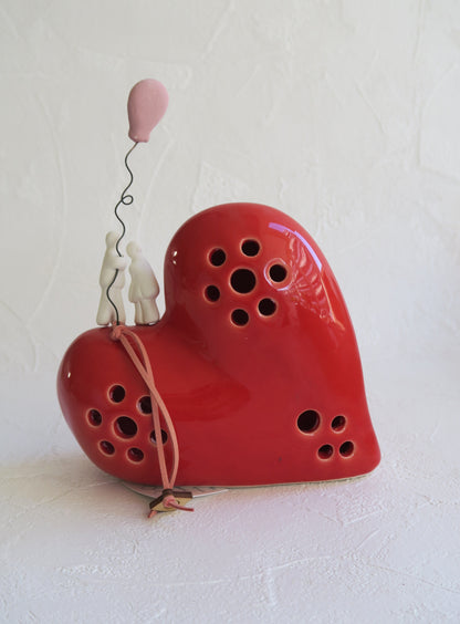 Καρδιά με Μπαλονά