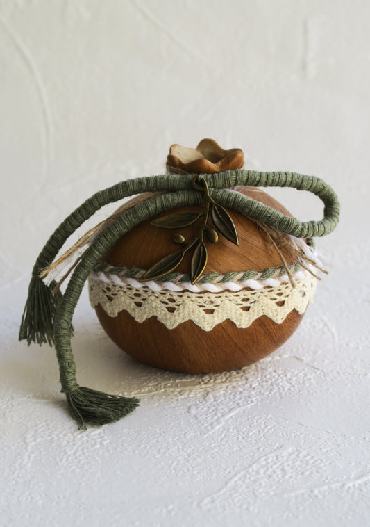 Ρόδι Με Εφέ Ξύλου