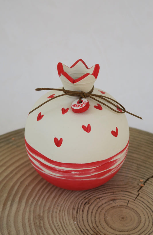 Ρόδι Με Καρδιές